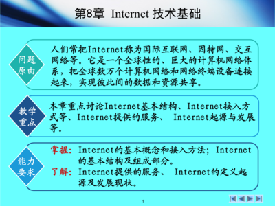 网络技术服务 基于《计算机网络技术》第8章的教学解析